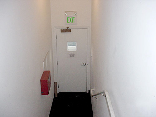 Private Rear Exit